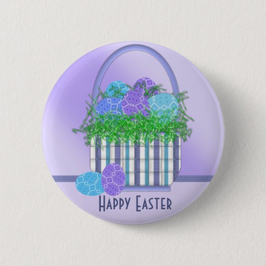 Ostern-Korb-Sammlung Button (Vorderseite)
