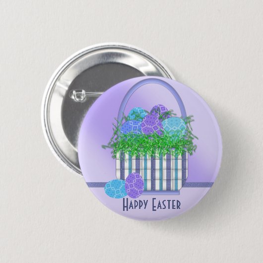Ostern-Korb-Sammlung Button (Vorne & Hinten)