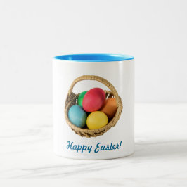 Ostern-Korb-Tasse Zweifarbige Tasse