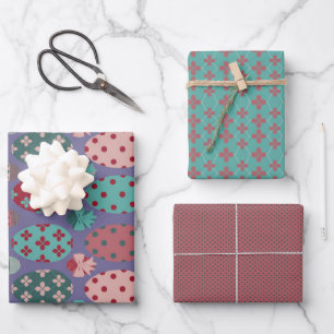 Ostern - Körperpositive Bunnies-Begleitung Geschenkpapier Set