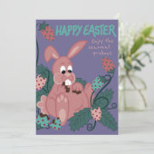 Ostern - Körperpositiver Sonnenschein - Saisonprod Feiertagskarte (Stehend Vorderseite)