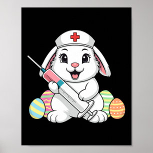 Ostern Krankenpfleger Hase Rn Intensivstation Er N Poster