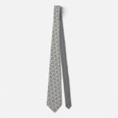 Ostern Krawatte Crocus Blume Necktie Ostern Gesche (Vorderseite)