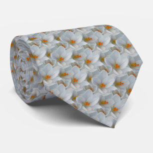 Ostern Krawatte Crocus Blume Necktie Ostern Gesche