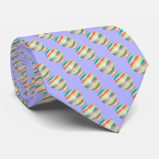 Ostern Krawatte Ostereier Ei Necktie Ostern Gesche (Gerollt)