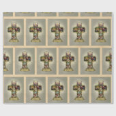 Ostern-Kreuz Geschenkpapier (Flach)
