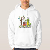 Ostern Krokodile Bunny Egg Tree Alligator Jungen G Hoodie (Vorderseite)