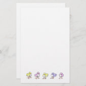 Ostern-Küken-Briefpapier Briefpapier (Vorne/Hinten)