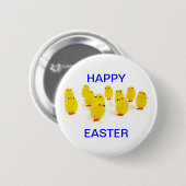 Ostern-Küken Button (Vorne & Hinten)