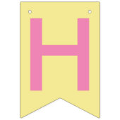 Ostern-Küken Eggs Häschen-Flaggen-Fahne Wimpelkette (Dritte Fahne)