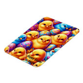 OSTERN ~ Küken, Eier ~ Flexibler Foto-Magnet Magnet (Linke Seite)