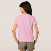 Ostern-Küken-personalisierter Allergie-Alarm Kleinkind T-shirt (Schwarz voll)