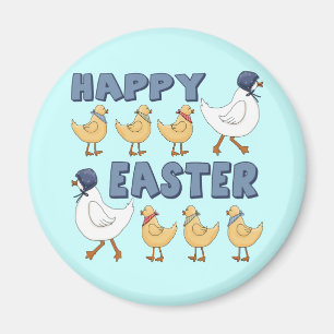 Ostern-Küken-T-Shirts und Geschenke Magnet