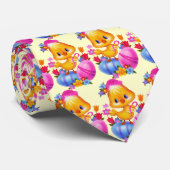 Ostern-Kükenfeiertags-Krawatte Krawatte (Gerollt)