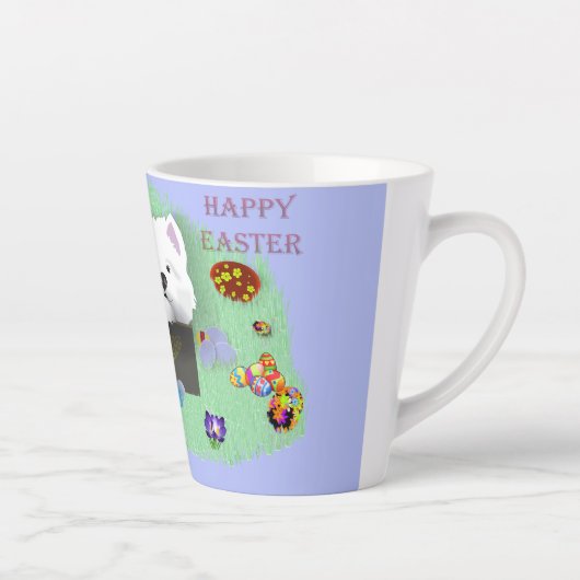 Ostern Latte Cup SamPup, die Ostereier Lehrling Milchtasse (Rechts)