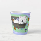 Ostern Latte Cup SamPup, die Ostereier Lehrling Milchtasse (Vorderseite)