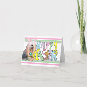 Ostern Lhasa Apso Feiertagskarte
