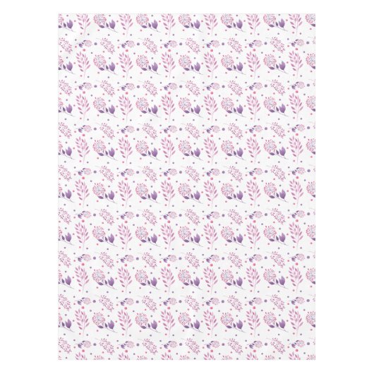 Ostern Lila und Rot Tischdecke (Vorderseite)