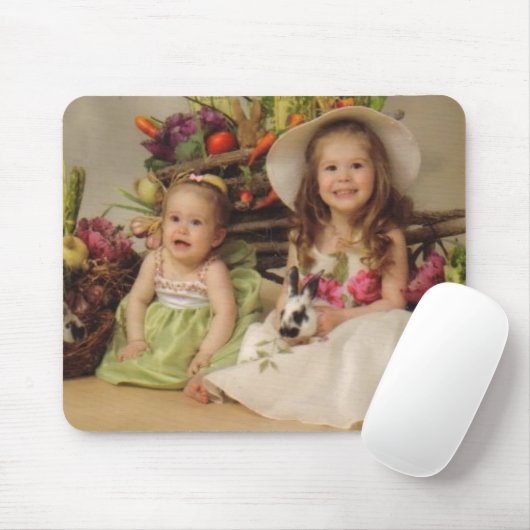 Ostern-Mädchen Mousepad (Mit Mouse)
