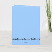 Ostern-Marienkäfer Feiertagskarte (Rückseite)