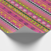 Ostern mit Frühlingsblumen Geschenkpapier (Ecke)