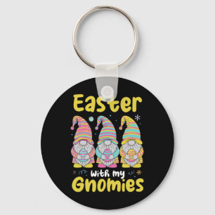 Ostern mit meinen Gnomen Funny Oster Gnome Schlüsselanhänger
