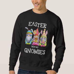 Ostern mit meinen Gnomen Niedliche Bunny Gnomes Os Sweatshirt