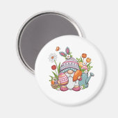 Ostern mit niedlichem Gnome Magnet (Vorderseite/Rückseite)