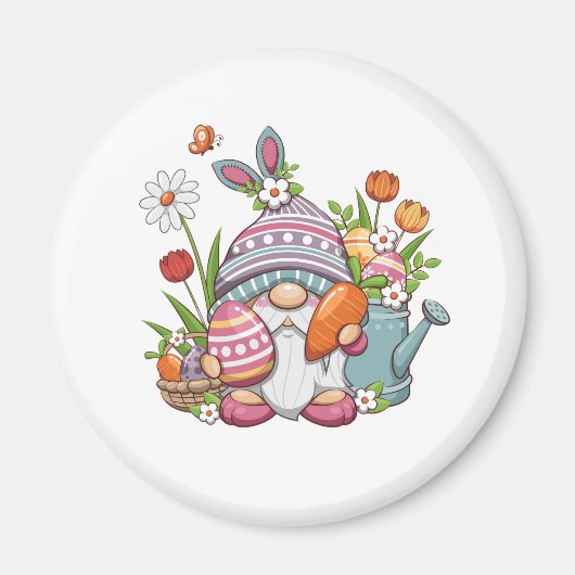 Ostern mit niedlichem Gnome Magnet (Vorne)
