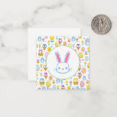 Ostern Mitteilungskarte (Vorderseite/Rückseite Beispiel)