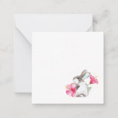 Ostern Mitteilungskarten Niedliche Wasserfarbe Kan (Vorderseite)