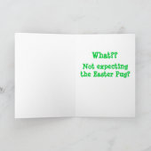 Ostern-Mops-Karte Feiertagskarte (Innenseite)