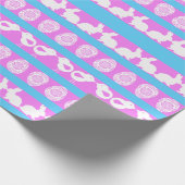 Ostern-Muster Geschenkpapier (Ecke)