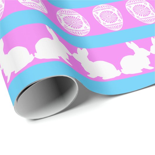 Ostern-Muster Geschenkpapier (Rolleneckpunkt)