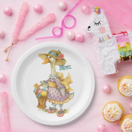 Ostern-Mutter Gans Pappteller (Party)