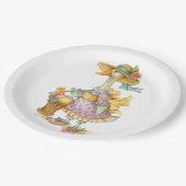 Ostern-Mutter Gans Pappteller (Schrägansicht)