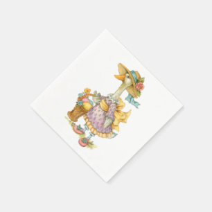 Ostern-Mutter Gans Serviette