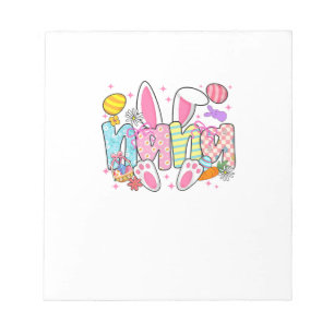 Ostern Nana Bunny Ohren Kokette Schleife Osterhase Notizblock