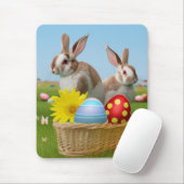 Ostern Niedlich Bunny für eine positive Stimmung Mousepad (Mit Mouse)
