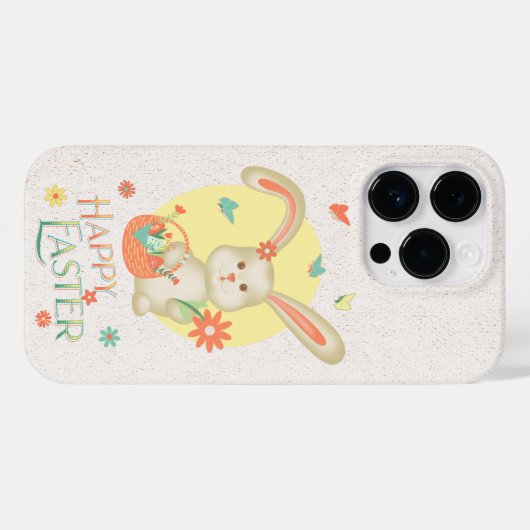 Ostern Niedlich Bunny Moderne Pastorale Case-Mate iPhone Hülle (Rückseite (Horizontal))