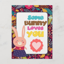 Ostern Niedlich Einige sonnige Lieben Sie Postkarte