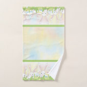 Ostern niedlicher Hase und Eier Badhandtuch Set (Handtuch)