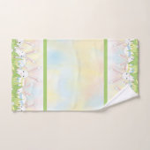 Ostern niedlicher Hase und Eier Badhandtuch Set (Handtuch)