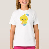 Ostern, Niedliches Huhn, Baby Hühnchen, Ostereier T-Shirt (Vorderseite)