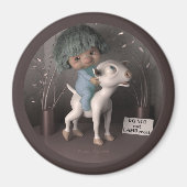 Ostern ohne Lamm - Version 2 Magnet (Vorne)