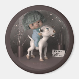 Ostern ohne Lamm - Version 2 Magnet