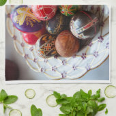 Ostern - Orthodoxe Pascha Korbwäsche Handtuch (Gefaltet)