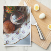 Ostern - Orthodoxe Pascha Korbwäsche Handtuch (Viertel Falte)