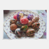 Ostern - Orthodoxe Pascha Korbwäsche Handtuch (Horizontal)