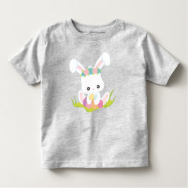 Ostern, Ostereier, Niedlicher Sonnenschein, Weißer Kleinkind T-shirt